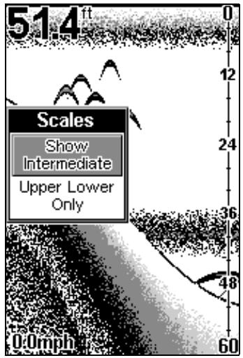 EAGLE SEAFINDER 240DF - ÉCHELLES (SCALES) - 1