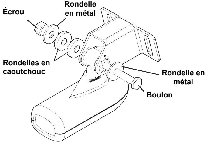EAGLE SEAFINDER 245DS - Assemblage et Montage du Transducteur Sur le Tableau Arrière - 3