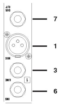 SOUNDCRAFT LX7II - - Entreilleigne LINE - 1