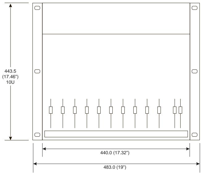SOUNDCRAFT SPIRIT F1 - Dimensions - 3