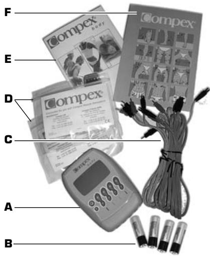 COMPEX BODY - Réception du matériel et accessoires - 1
