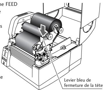 CITIZEN CLP-521 - Installation du ruban (Pour la CLP-621 et la CLP-631 uniquement) - 7