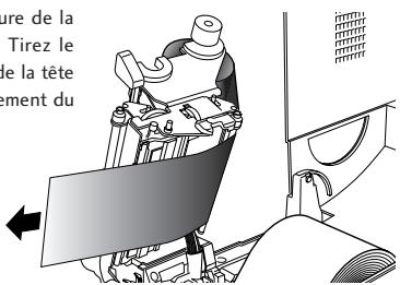 CITIZEN CLP-621 - Installation du ruban (pour la CLP-621 et la CLP-631 uniquement) - 3