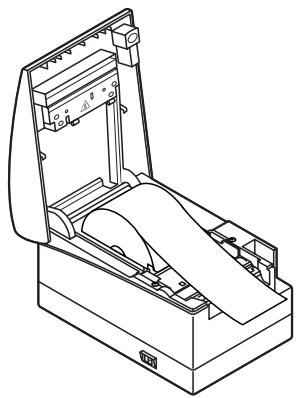CITIZEN CT-S2000DC - Setting/Replacing the paper roll - 2