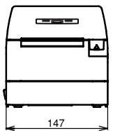 CITIZEN CT-S2000DC - Viste edimensioni esterne - 1