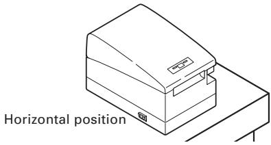 CITIZEN CT-S2000DC - Precautions in Installing the Printer - 1