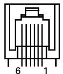 CITIZEN CT-S2000DC - Configuration des broches du connecteur - 1