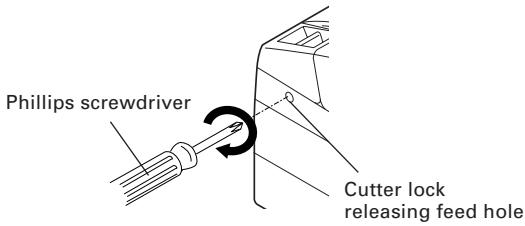 CITIZEN CT-S4000DC - When the Paper Cover Cannot Be Opened - 1