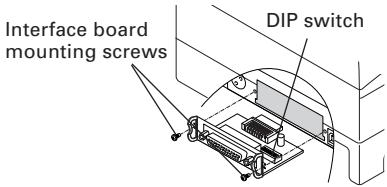 CITIZEN CT-S4000DC - Setting DIP Switch - 1