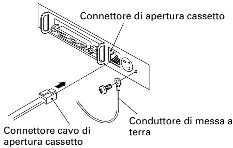 CITIZEN CBM1000II - Collegamento del connettore di aperture cassetto - 1