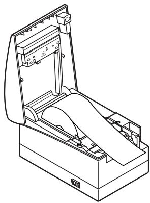 CITIZEN CT-S2000DCL - Setting/Replacing the paper roll - 2
