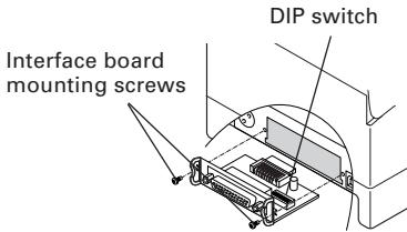 CITIZEN CT-S2000DCL - Setting DIP Switch - 1
