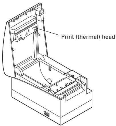 CITIZEN CT-S2000DCL - Cleaning the Print Head - 1