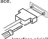 CITIZEN CT-S2000L - Branchement des cables d'interface - 1