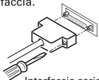 CITIZEN CT-S2000L - Collegamento dei cavi di interfaccia - 1