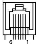 CITIZEN CT-S2000L - Configuration des broches du connecteur - 1