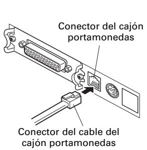 CITIZEN CT-S601 - Conexión del cajón portamonadas - 1