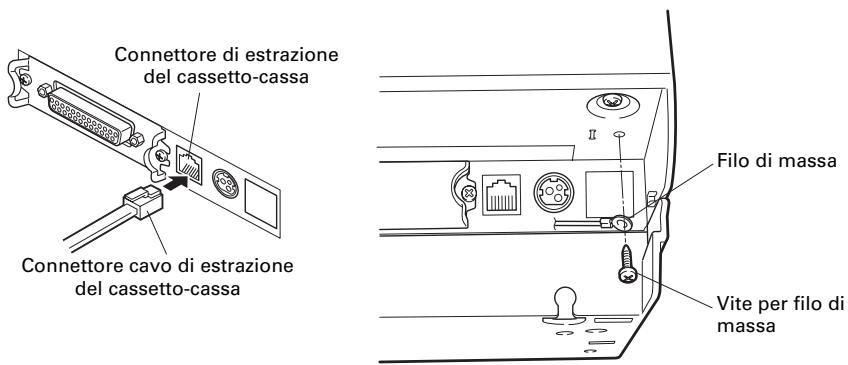 CITIZEN CT-S601 - Collegamento del cassetto-cassa - 1