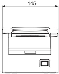 CITIZEN CT-S601 - Vistas externas y dimensiones - 5