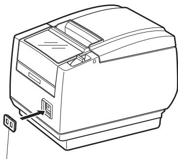 CITIZEN CT-S601 - Attaching the Power Switch Cover - 1