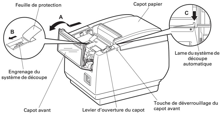 CITIZEN CT-S601 - Déverrouillage d'un verrou du système de découverte (2) - 1