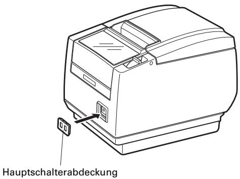 CITIZEN CT-S601 - Anbringen der Hauptschalterabdeckung - 1