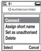 BLUETREK DUO STEREO - Jumelage du BLUETREK® DUO Stereo - 6