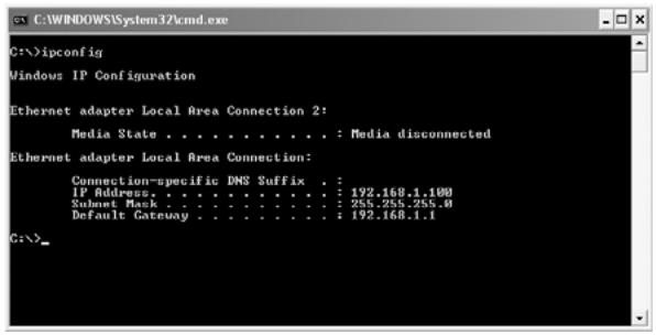 TOPCOM SKYR@CER WBR 254G - - IPCONFIG (para windows 2000/NT) - 1