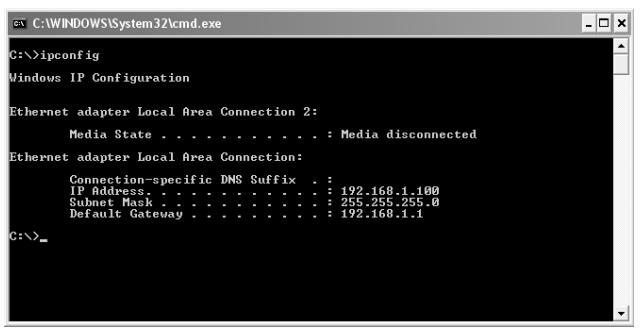 TOPCOM SKYR@CER WBR 254G - - IPCONFIG (für Windows 2000/NT) - 1