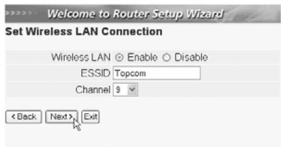 TOPCOM SKYR@CER WBR 254G - DEN BROADBAND ROUTER EINSTELLEN - 12