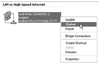 TOPCOM SKYR@CER WBR 254G - - IPCONFIG (for windows 2000/NT) - 2