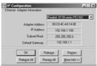 TOPCOM BR 604 - VERIFY YOUR PC'S IP CONFIGURATION - 1