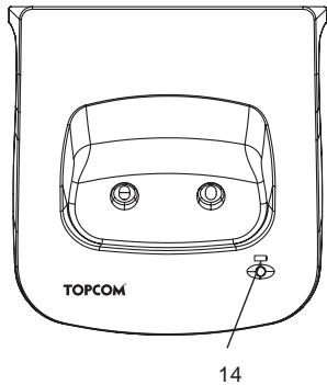 TOPCOM BUTLER 4011C - CHARGER - 3