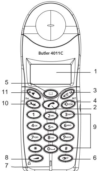 TOPCOM BUTLER 4011C - CHARGER - 1