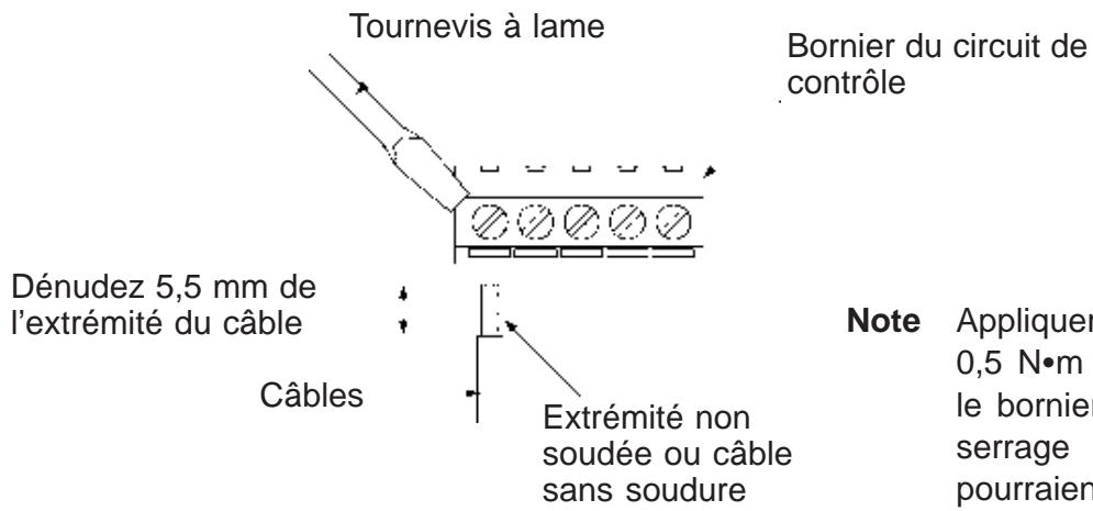 OMRON 3G3MV - Câbles et couple de serrage - 2