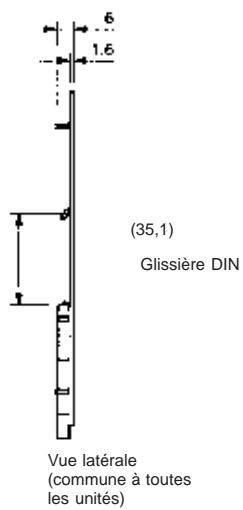 OMRON 3G3MV - Dimensions externes (mm) - 1