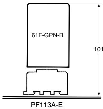 OMRON 61F-GPN-BC - Lecture des signaux du niveau de liquide uniquement (pas de contrôle) - 4