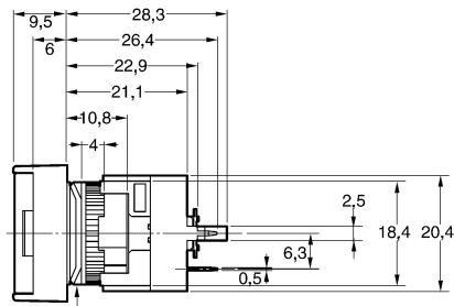 OMRON A16 - Découpes de panneau - 4