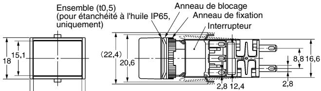 OMRON A16 - Découpes de panneau - 6