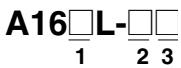 OMRON A16 - Bouton-poussoir - 1
