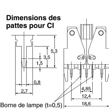 OMRON A165S - Interrupteurs DPDT lumineux - 1