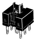 OMRON A165S - Interrupteur (identique aux interrupteurs de type selecteurs à touche) - 1