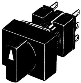 OMRON A165S - ■ Sélecteurs à bouton sans réducteur de tension - 1