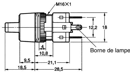 OMRON A165S - ■ Sélecteurs à bouton sans réducteur de tension - 6