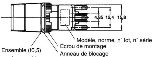 OMRON A165S - ■ Sélecteurs à bouton sans réducteur de tension - 12