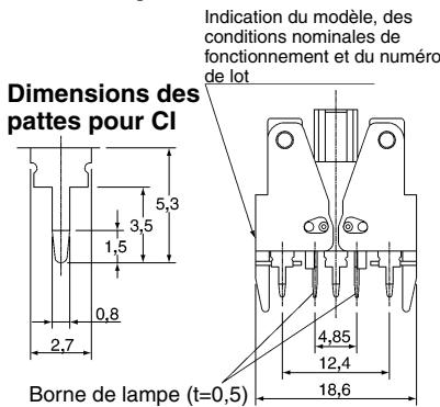 OMRON A165S - Interrupteurs SPDT lumineux - 1