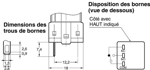 OMRON A165S - Interrupteurs SPDT non lumineux - 1