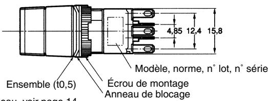 OMRON A165S - ■ Sélecteurs à bouton sans réducteur de tension - 4