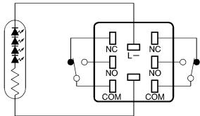 OMRON A165S - Interrupteurs DPDT lumineux - 2