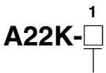 OMRON A22K - Sélecteur - 1
